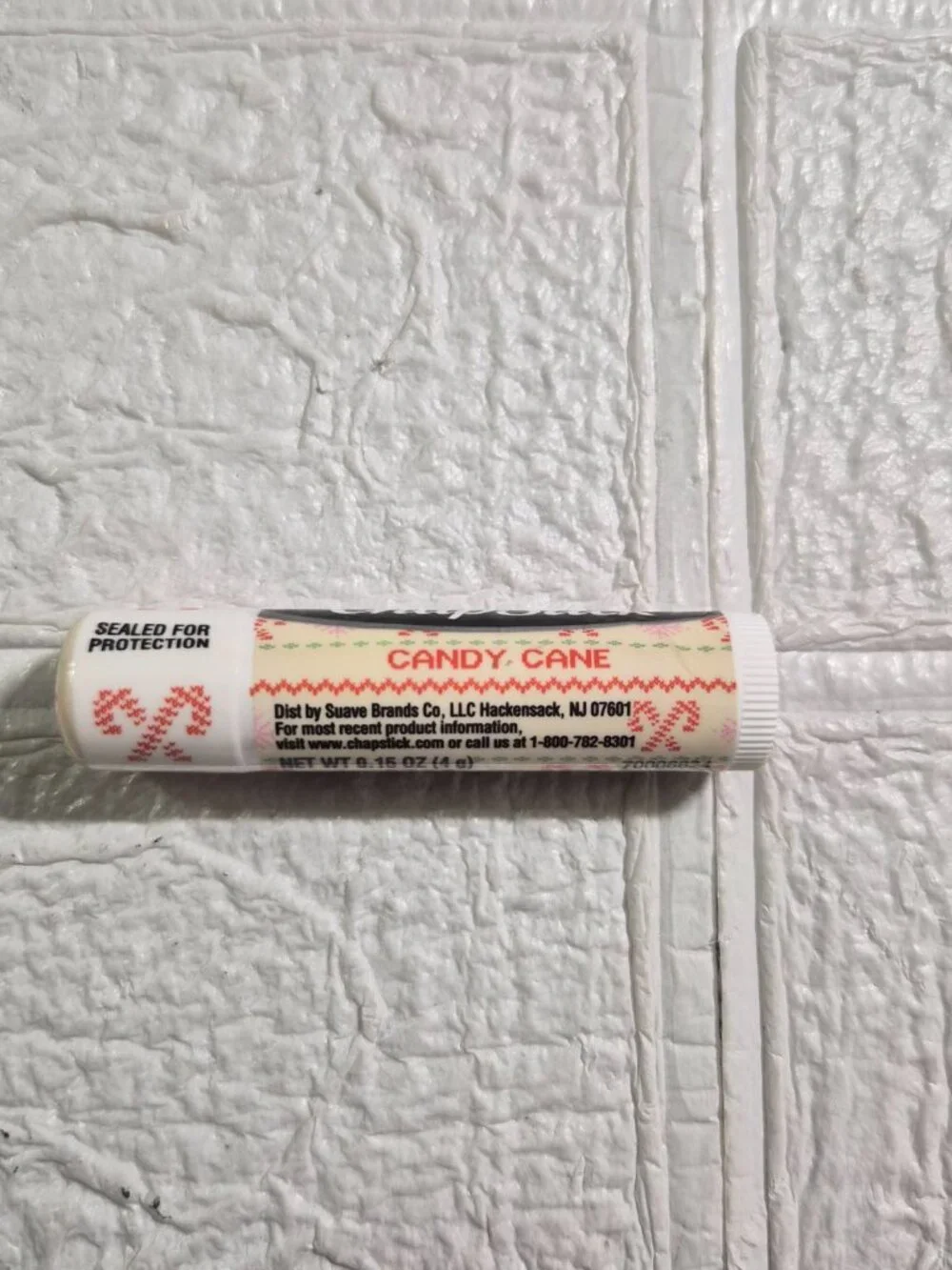 ChapStick Candy Cane Lip Balm 0.15 Oz New and Sealed